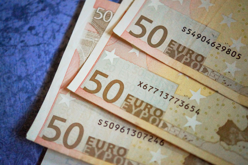 50 Euro Bills